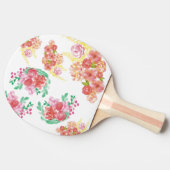Raquette De Ping Pong Aqua fleur (Côté)