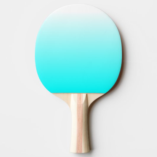 Raquette De Ping Pong Aqua Ombre personnalisable (Dos)