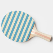 Raquette De Ping Pong Aqua Sky Polo rayures et solides (Côté)