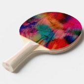 Raquette De Ping Pong Aquarelle (Devant Angle)