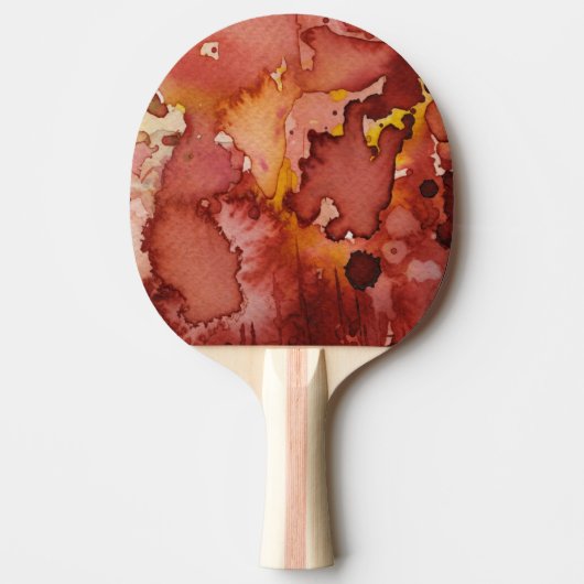 Raquette De Ping Pong aquarelle 3 d'arrière - plan (Devant)