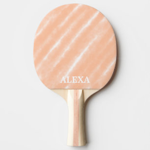 Raquette De Ping Pong Aquarelle Abstraite de Pêche Fuzz Minimaliste mode