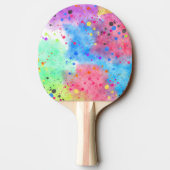 Raquette De Ping Pong Aquarelle cool citation célèbre (Dos)