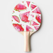 Raquette De Ping Pong Aquarelle pastèque 1 (Devant)