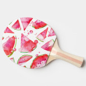 Raquette De Ping Pong Aquarelle pastèque 1 (Côté)