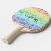 Raquette De Ping Pong Aquarelle Rainbow (Devant Angle)