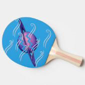 Raquette De Ping Pong Aquarius (Côté)