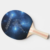 Raquette De Ping Pong Aquarius transparent (Côté)