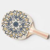 Raquette De Ping Pong arabesque (Côté)