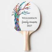 Raquette De Ping Pong Arborescence familiale (Devant)