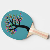 Raquette De Ping Pong Arbre de feuille d'aluminium (Côté)