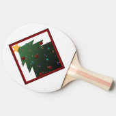 Raquette De Ping Pong Arbre de Noël (Côté)