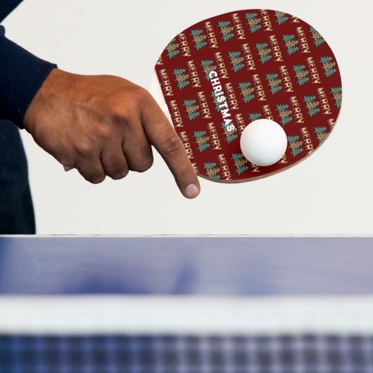 Raquette De Ping Pong Arbre de Noël (Insitu)