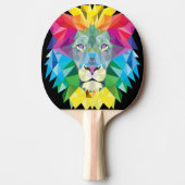Raquette De Ping Pong Arc-en-ciel Lion (Devant)