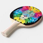 Raquette De Ping Pong Arc-en-ciel Lion (Devant Angle)