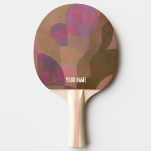Raquette De Ping Pong Arches Roses du désert - Géométrie Abstraite chaud