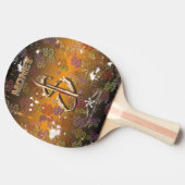 RAQUETTE DE PING PONG ARGENT (Côté)