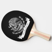 Raquette De Ping Pong Armoiries du Mexique (Côté)