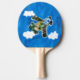 Raquette De Ping Pong Army Jet "Art by Kids"