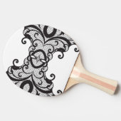 Raquette De Ping Pong Arrière - plan 2 de dentelle (Côté)