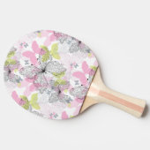 Raquette De Ping Pong Arrière - plan avec le papillon (Côté)