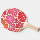 Raquette De Ping Pong Arrière - plan de cru de pamplemousse (Côté)