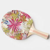 Raquette De Ping Pong Arrière - plan floral 6 (Côté)