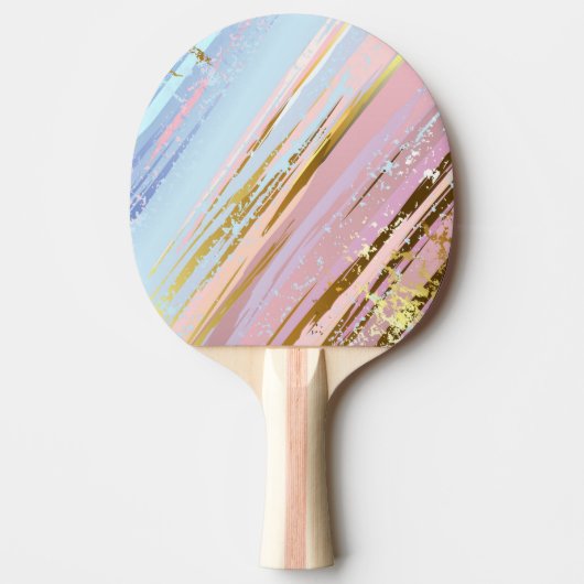 Raquette De Ping Pong Arrière - plan rose texturé (Devant)