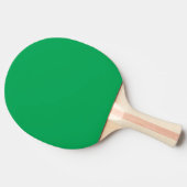 Raquette De Ping Pong Arrière - plan vert solide (Côté)