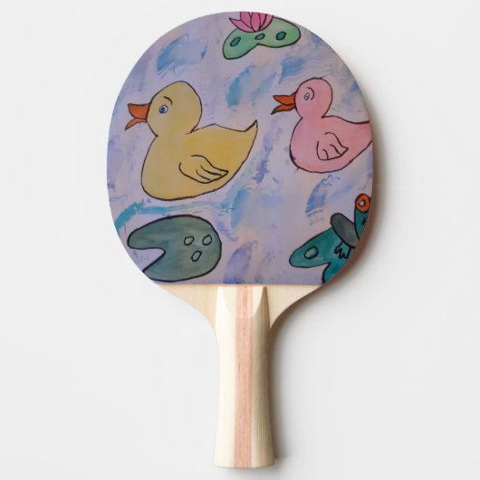Raquette De Ping Pong Arrosage sur canettes (Devant)