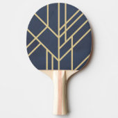 Raquette De Ping Pong Art deco design (Devant)