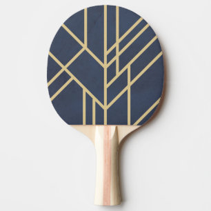 Raquette De Ping Pong Art deco design