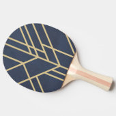 Raquette De Ping Pong Art deco design (Côté)