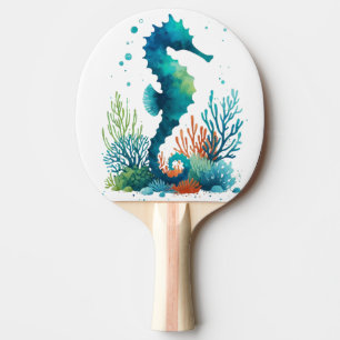 Raquette De Ping Pong art marin/de plage/côtier hippique