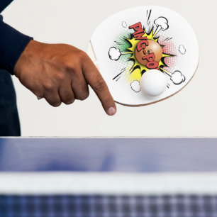 Raquette De Ping Pong Art Pop