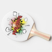 Raquette De Ping Pong Art Pop  (Côté)