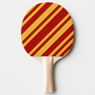 Raquette De Ping Pong Assistant Rouge et or