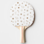 Raquette De Ping Pong Astrologie Star Motif (Devant)