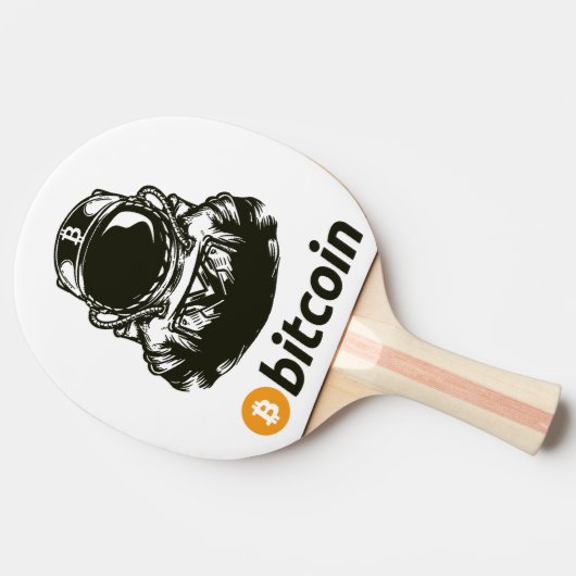 Raquette De Ping Pong Astronaut BITCOIN-Crypto (Côté)