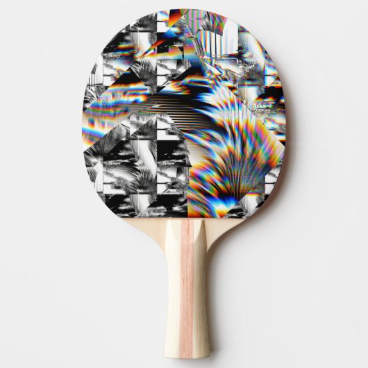 Raquette De Ping Pong Attaque arc-en-ciel (Devant)