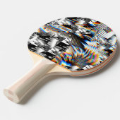 Raquette De Ping Pong Attaque arc-en-ciel (Devant Angle)