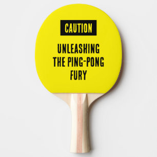 Raquette De Ping Pong Attention