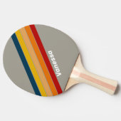 Raquette De Ping Pong Aurora Arcade Striped with Name (Côté)