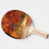 Raquette De Ping Pong automne dans la forêt (Côté)