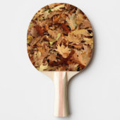 Raquette De Ping Pong automne, feuille sec (Devant)