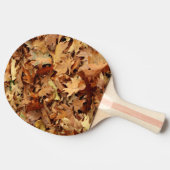 Raquette De Ping Pong automne, feuille sec (Côté)