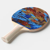 Raquette De Ping Pong "Autumn Streams" Résumé Conception Ping Pong Paddl (Devant Angle)