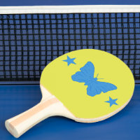 Raquette de ping pong avec drapeau de Bady Bassit