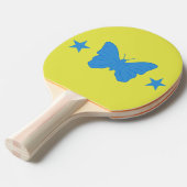Raquette de ping pong avec drapeau de Bady Bassit (Devant Angle)