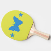 Raquette de ping pong avec drapeau de Bady Bassit (Côté)